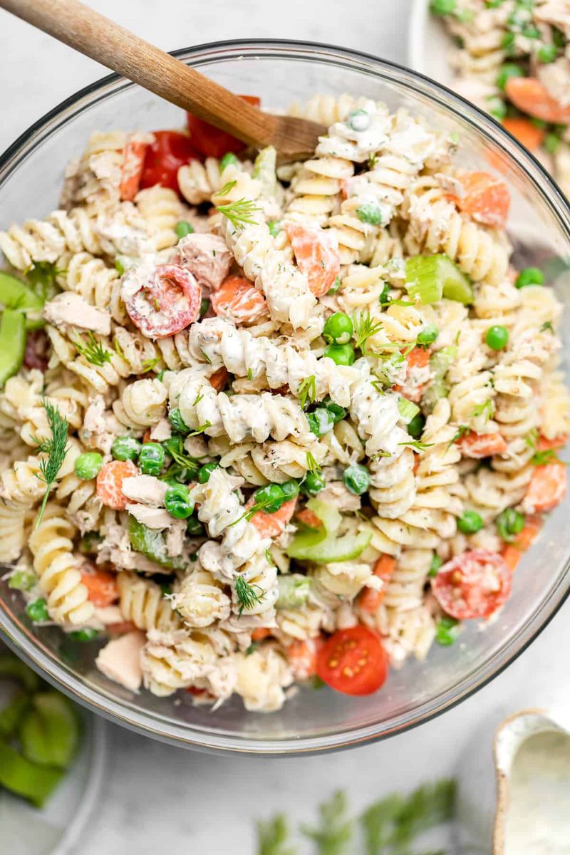 Healthy Tuna Pasta Salad