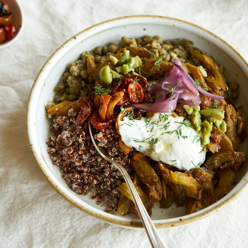 Celery Quinoa Power Bowl