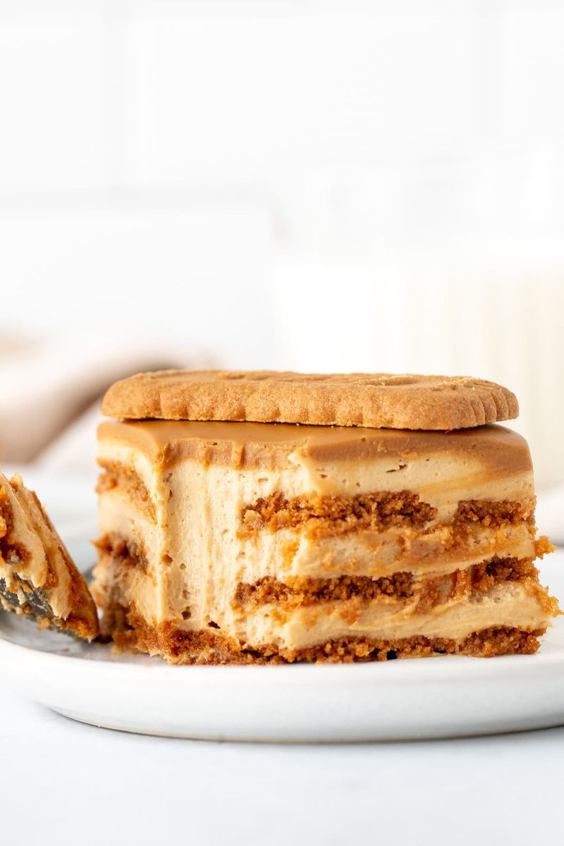 Biscoff icebox cake