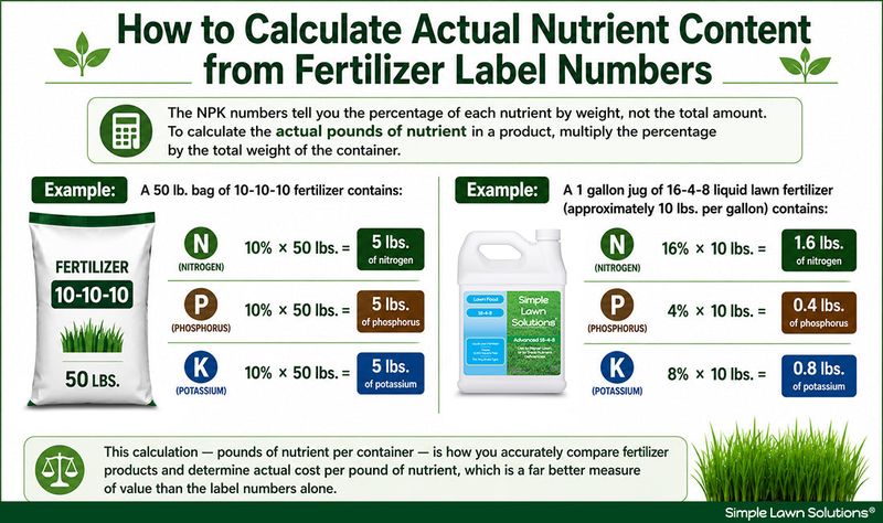 Calculate the nitrogen instead of guessing