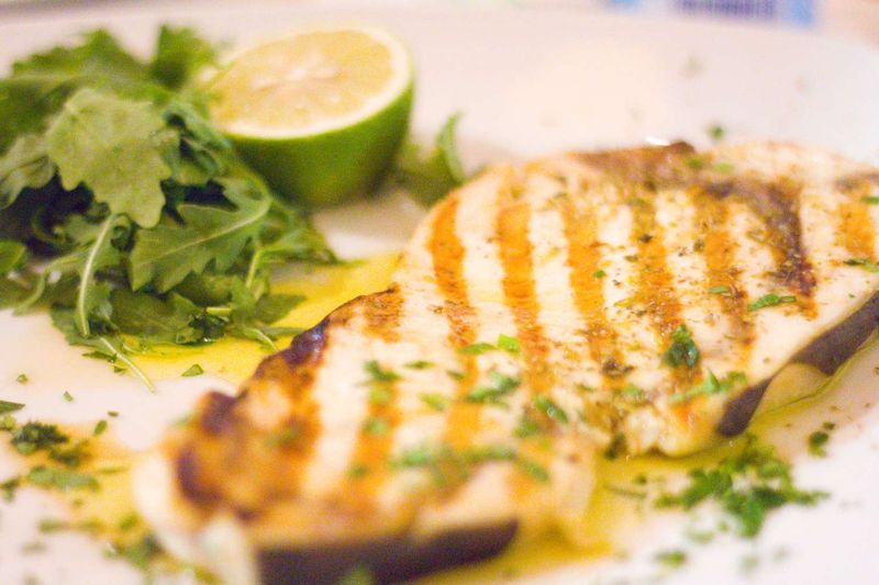 Soy-Ginger Marinated Grilled Swordfish