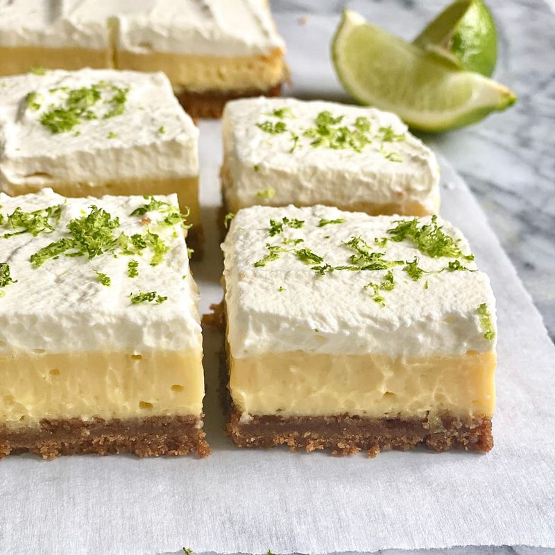 Key Lime Pie Bars