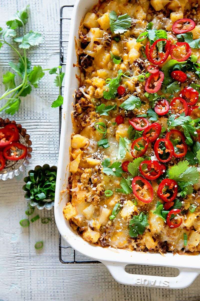 Breakfast Enchilada Casserole