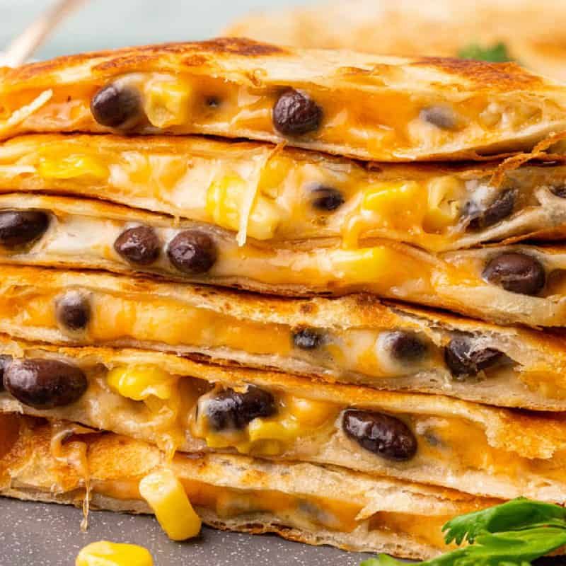 Black Bean Quesadillas