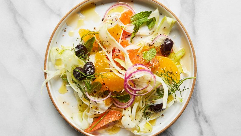 Shaved Fennel And Orange Salad