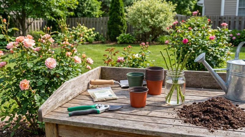 Try several cuttings and let the rose set the timetable