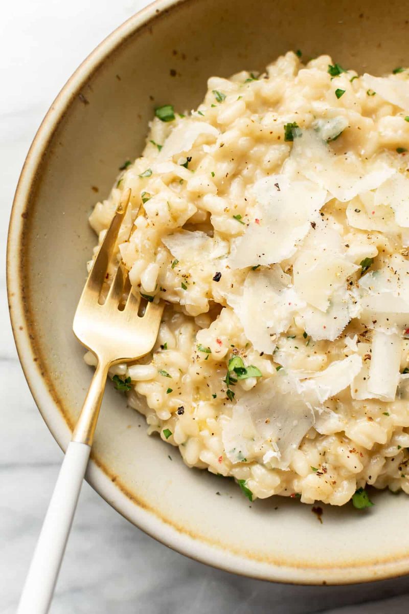 Simple risotto