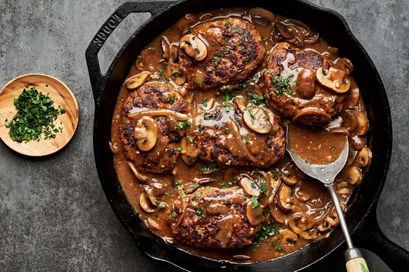 Salisbury Steak With Gravy