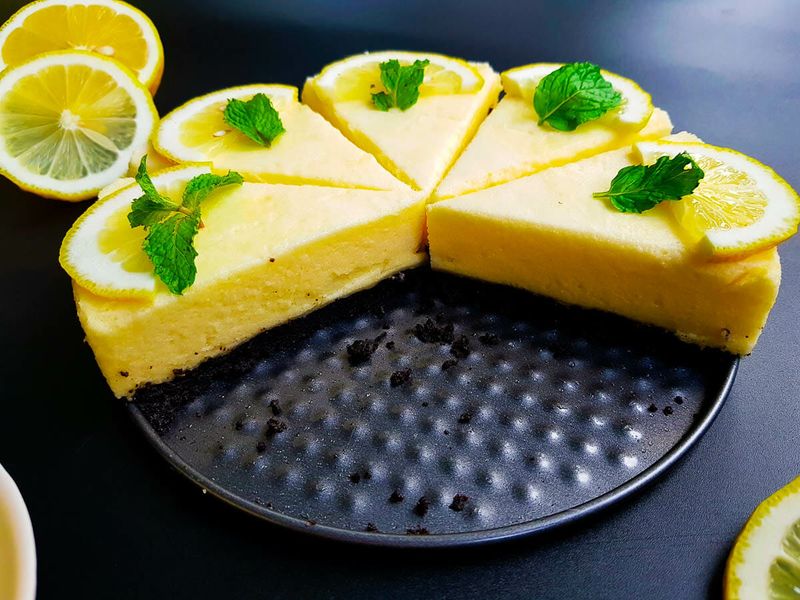 Lemon Cream Chiffon Dessert