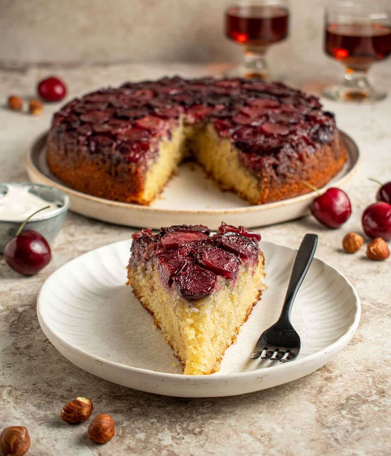Cherry Upside-Down Cake