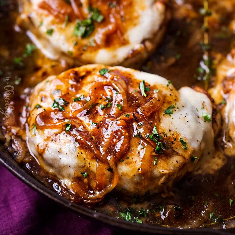 French Onion Pork Chops