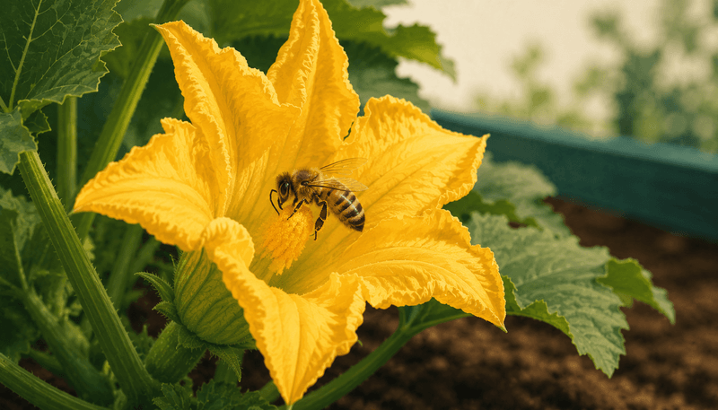 A pollinator-friendly patch improves the odds without requiring a hive