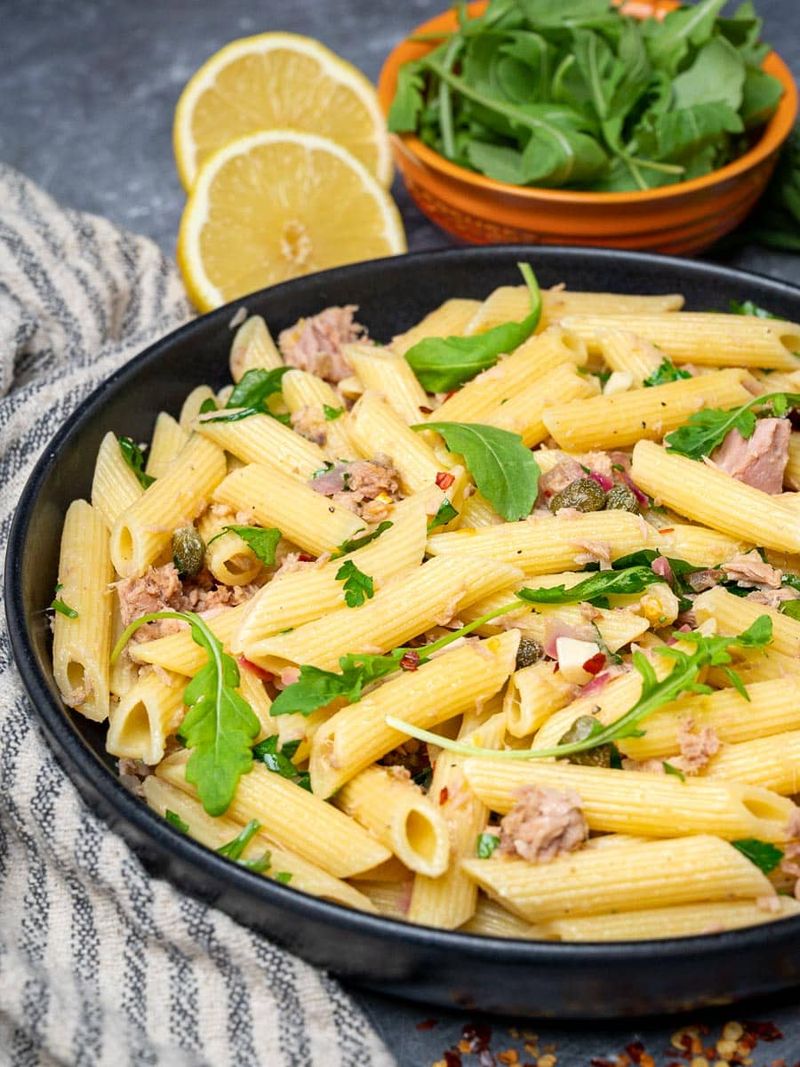Lemon Tuna Pasta