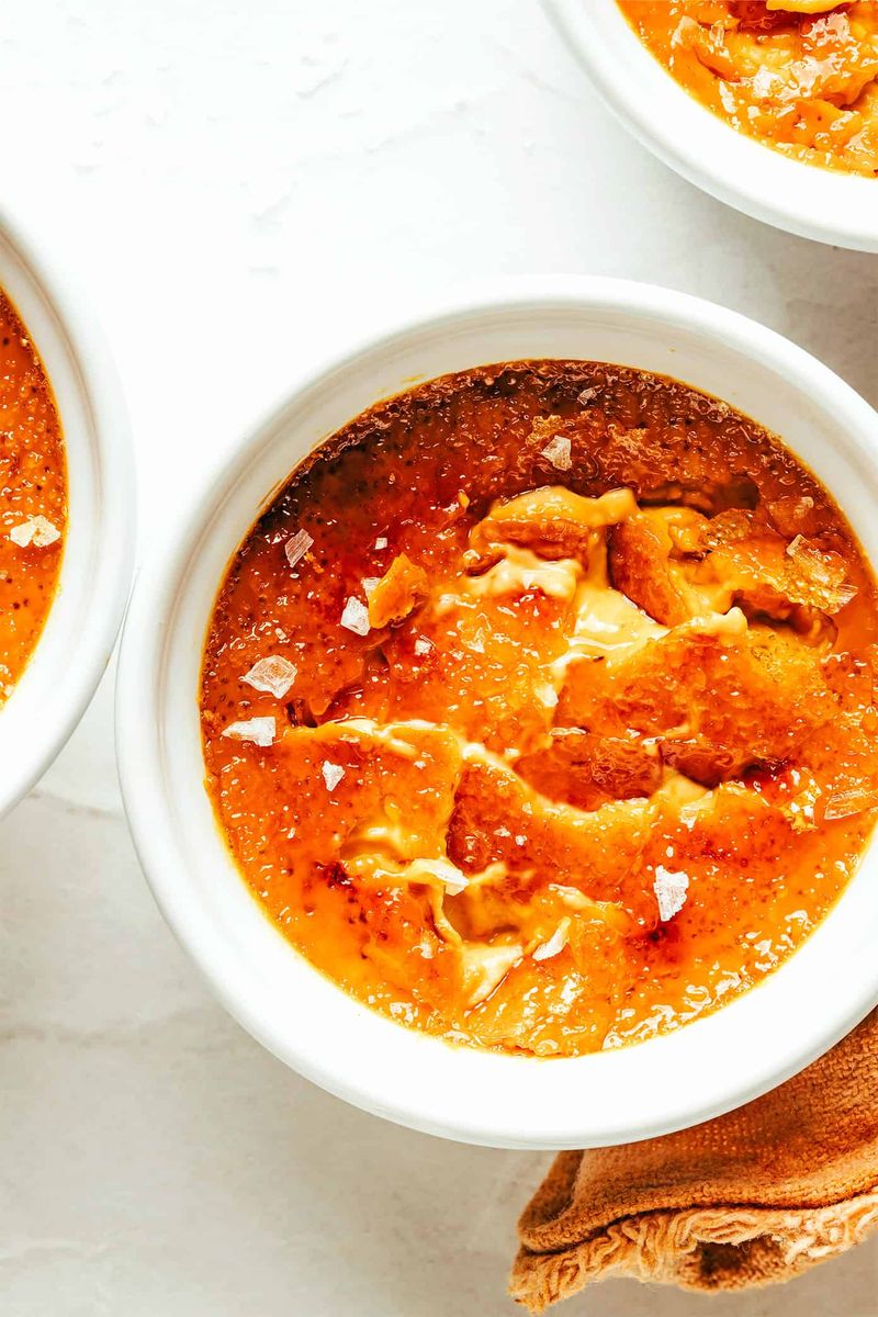 Salted Caramel Creme Brulee