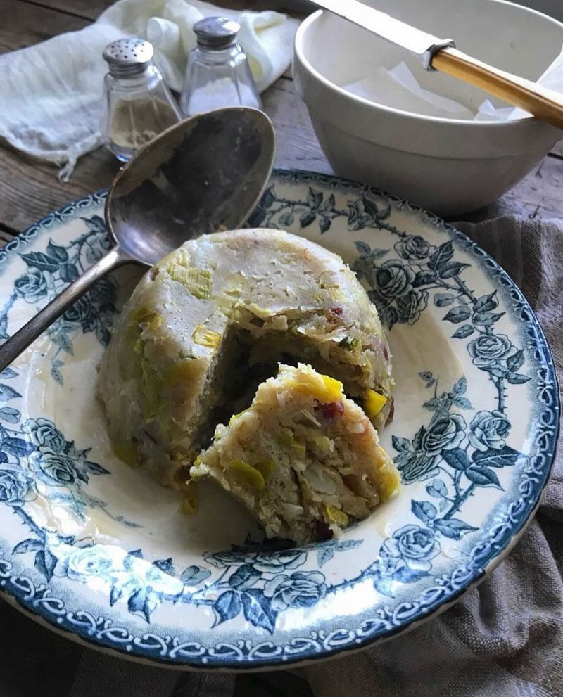 Leek Pudding