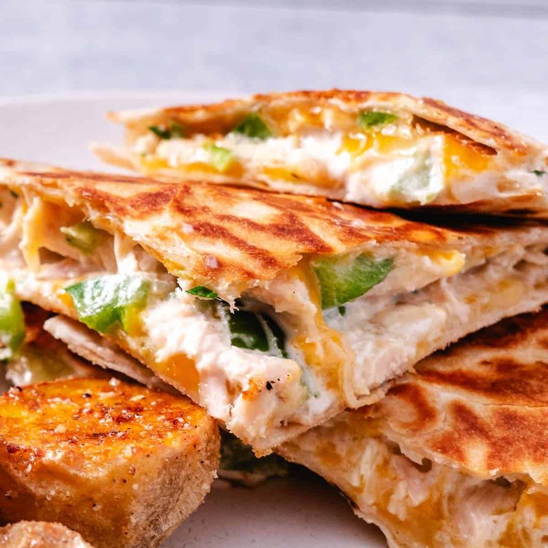 Tuna Melt Quesadillas