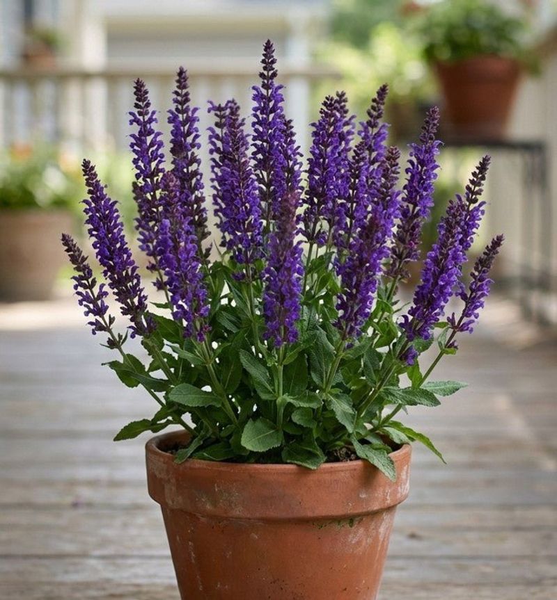 Salvia (Salvia nemorosa, Salvia greggii)