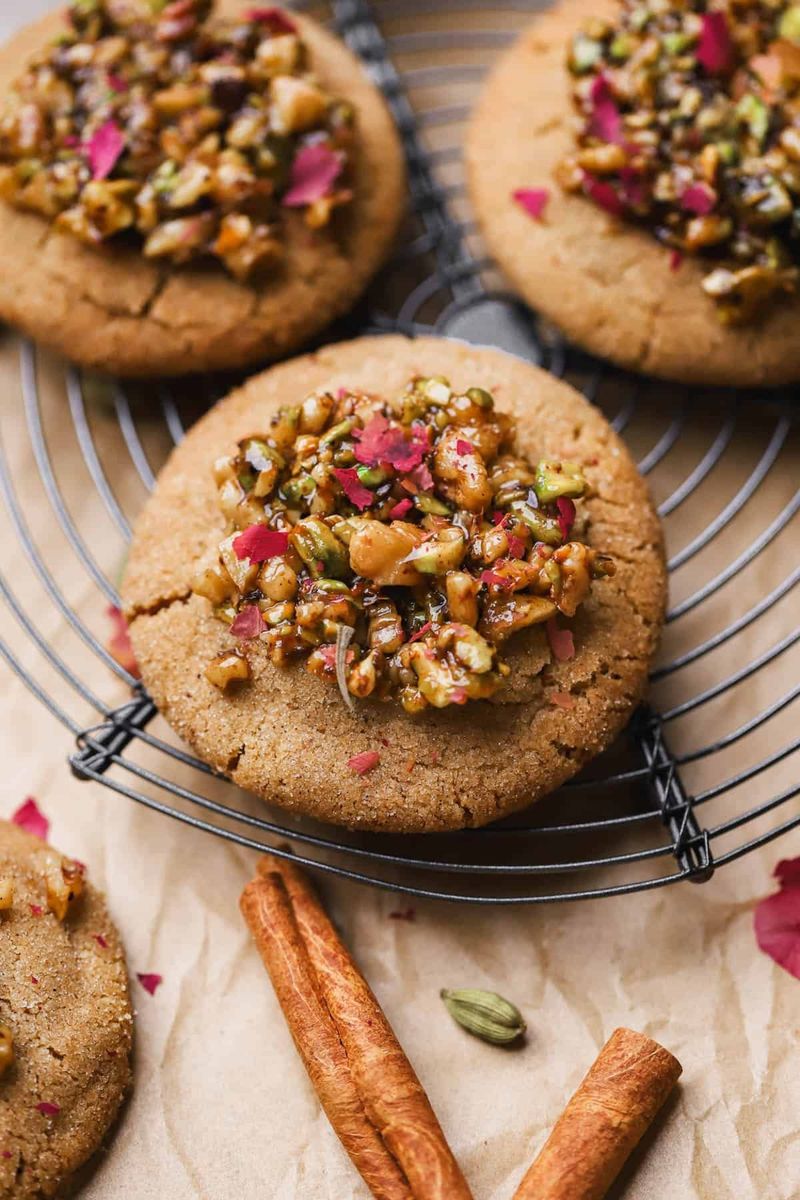 Baklava-inspired cookies