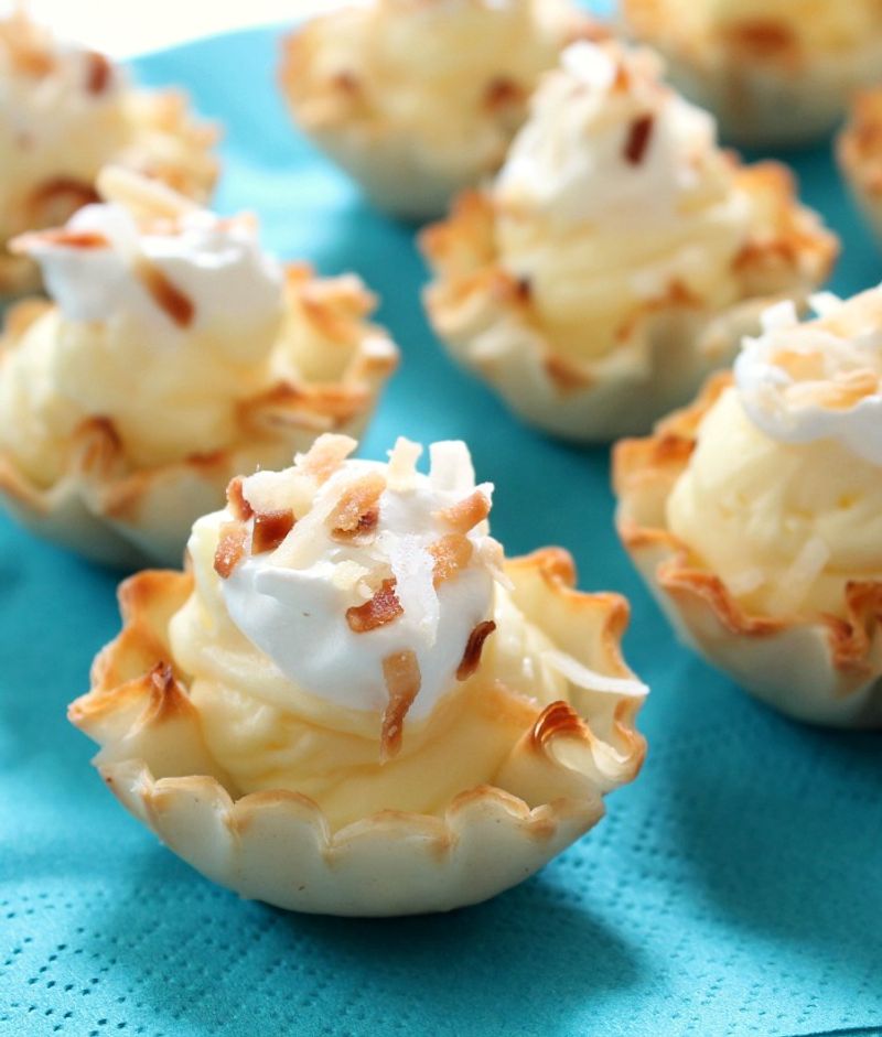 Mini Coconut Cream Pies