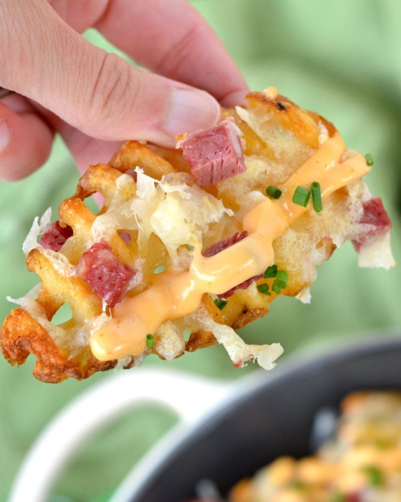 Irish-Inspired Reuben Nachos