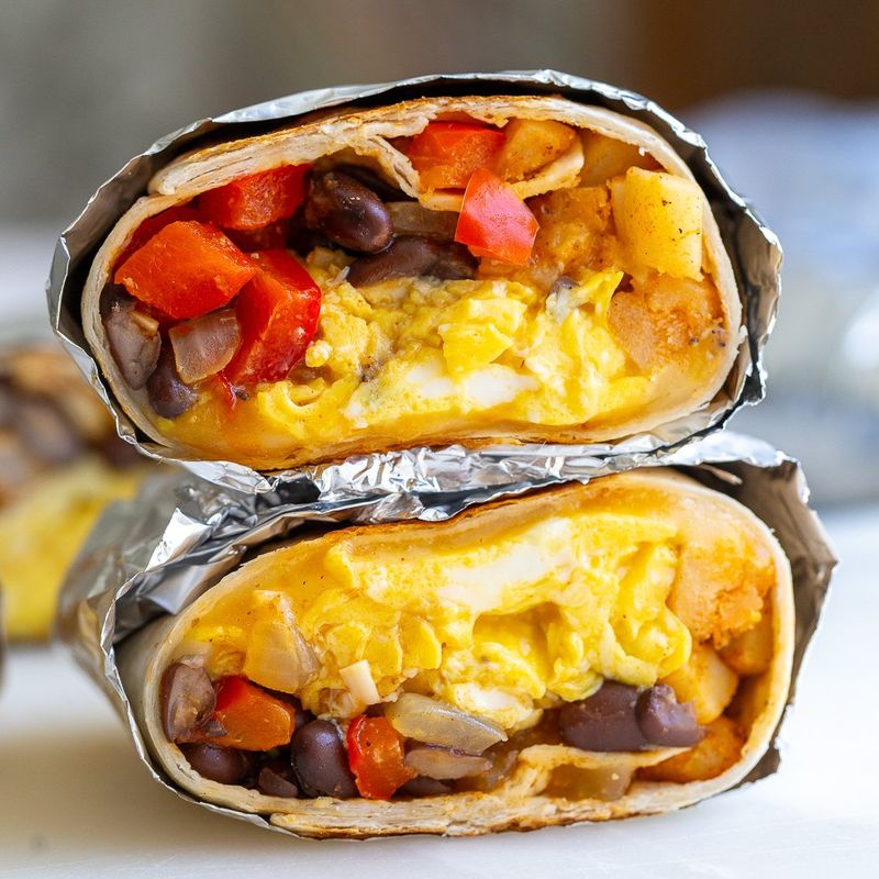Freezer-Friendly Breakfast-for-Dinner Burritos
