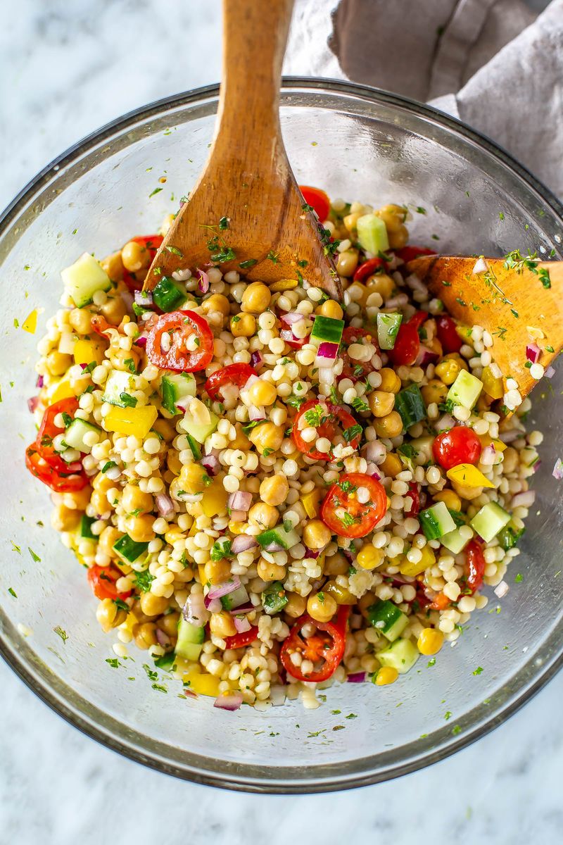 Mediterranean Chickpea and Couscous Bowl