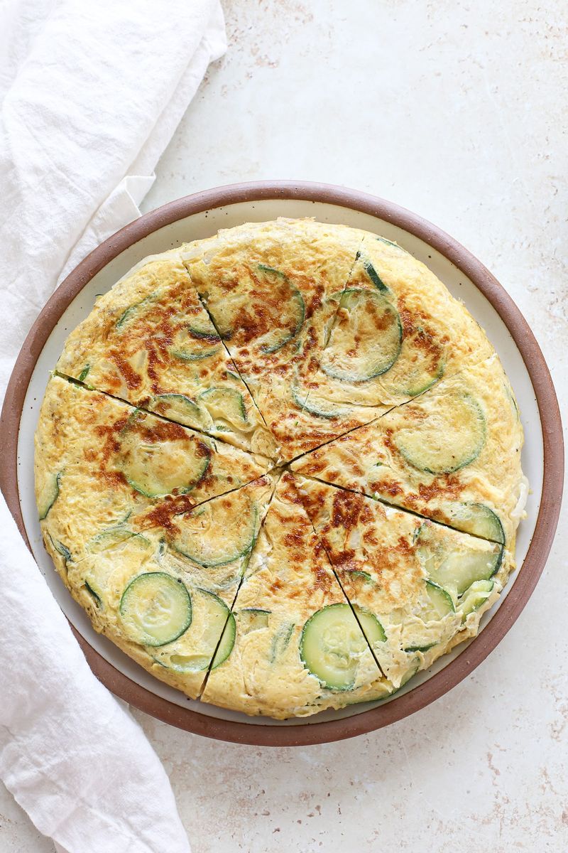 Tortilla de calabacín