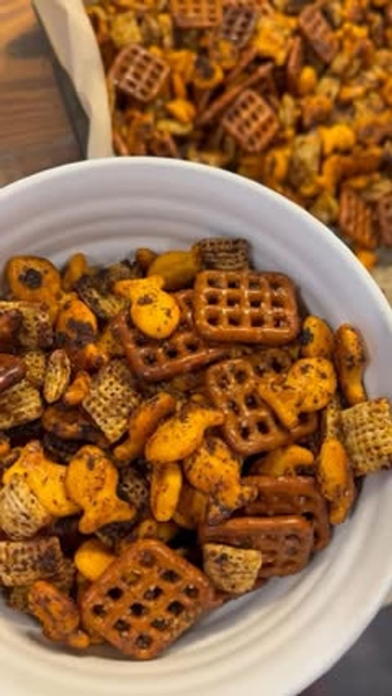 Cajun Spiced Chex Mix