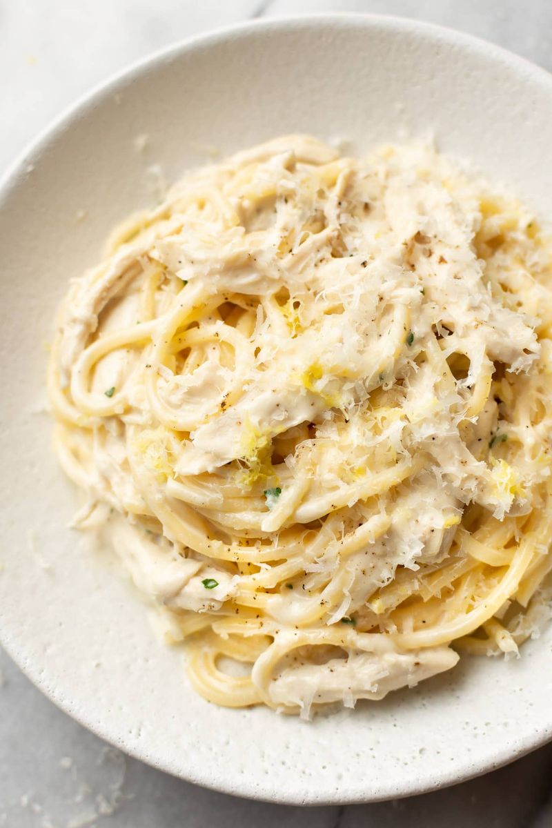 Creamy Lemon Pasta With Heavy Cream