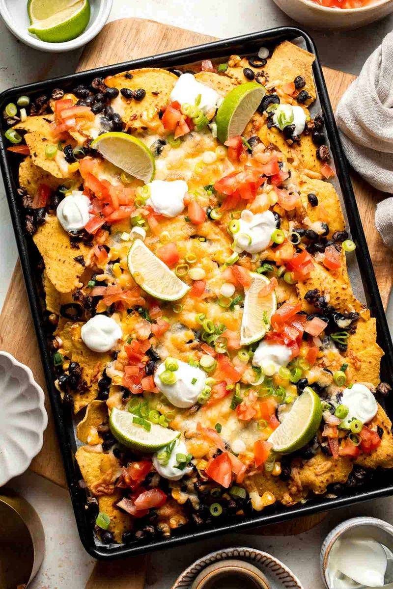 Black Bean Nachos