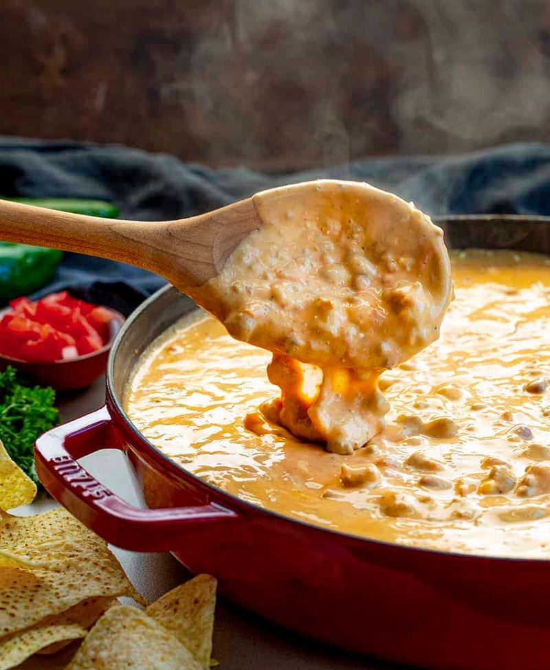 Easy Skillet Queso
