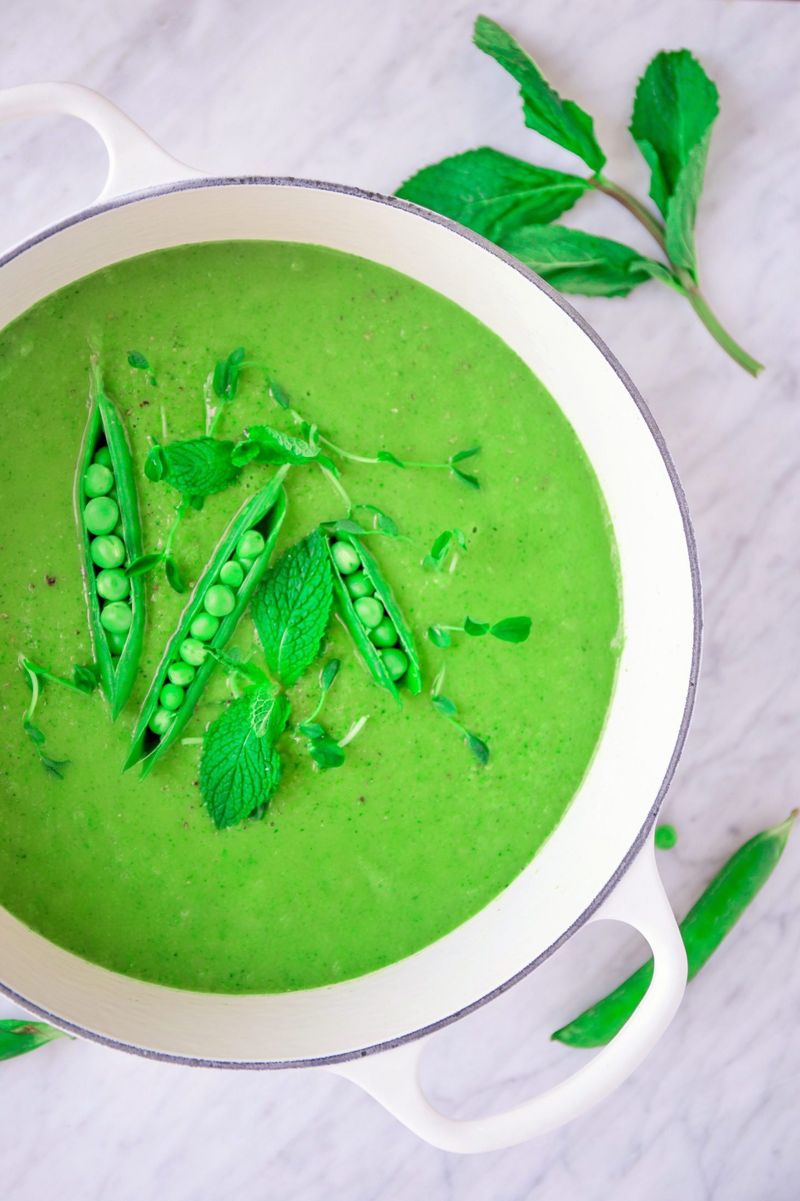 Pea and Mint Soup