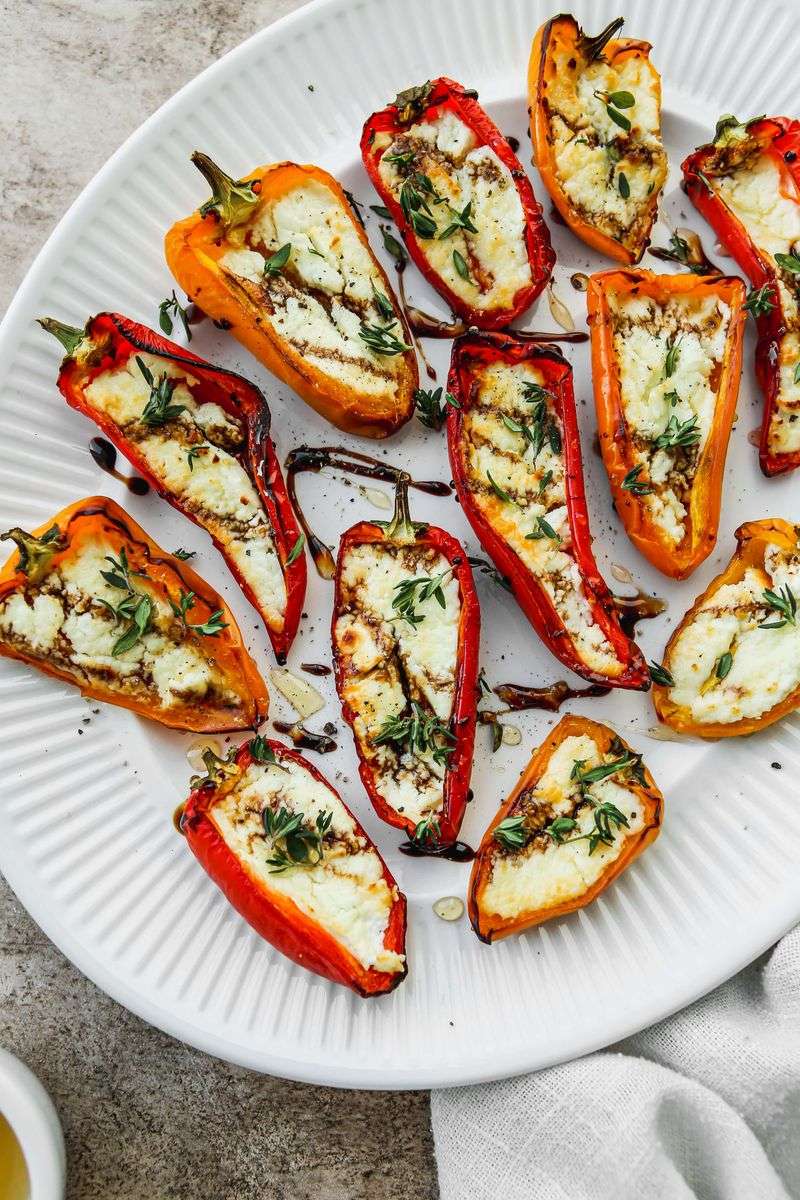 Goat Cheese Stuffed Peppers