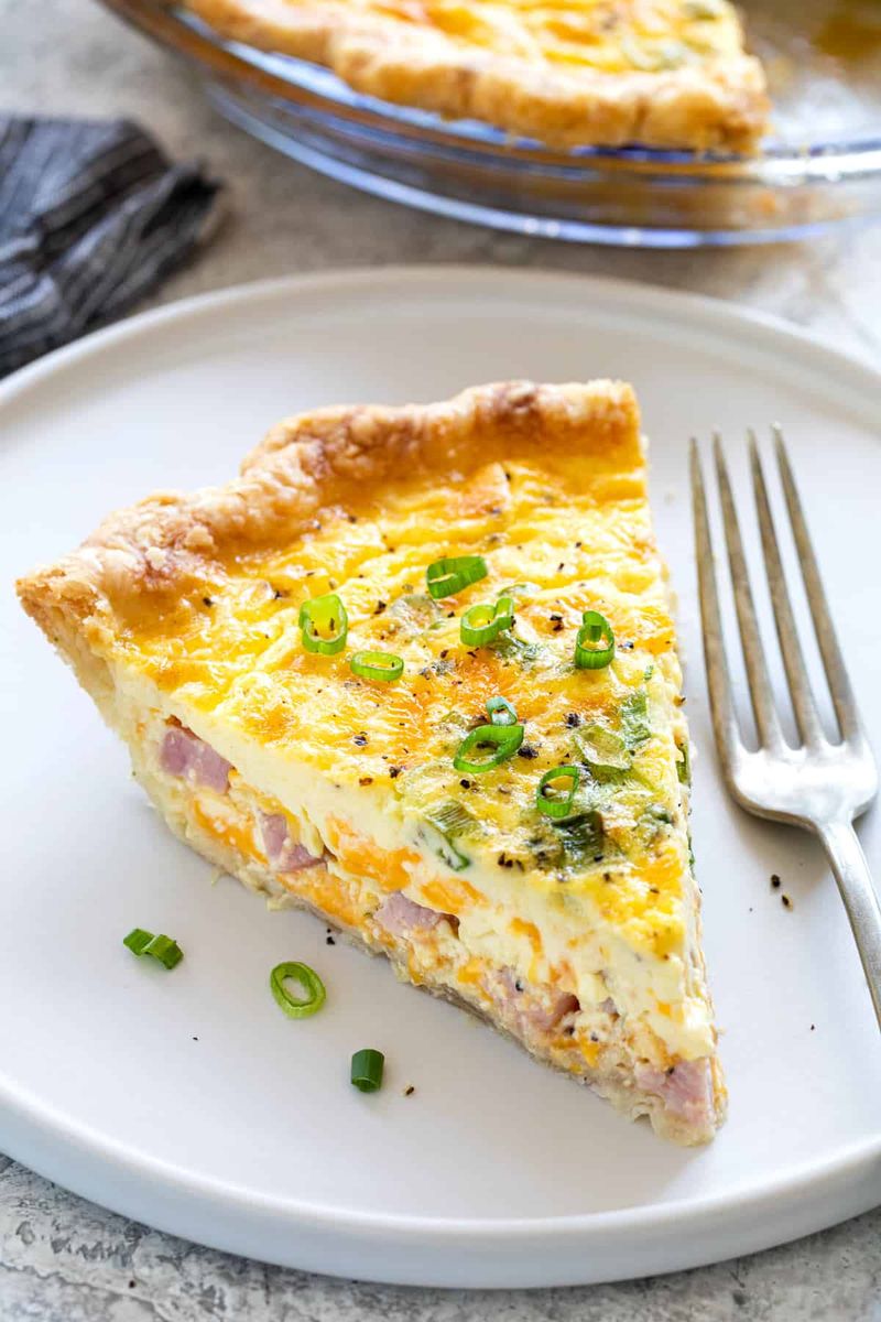 Ham And Cheese Quiche