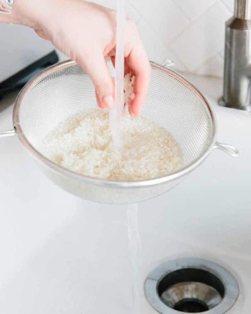 Rinse the Rice Before Cooking