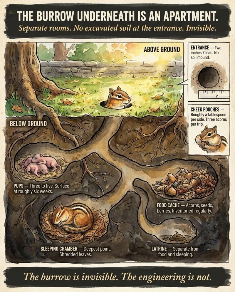 The Burrow Gives a Chipmunk More Than One Way to Live