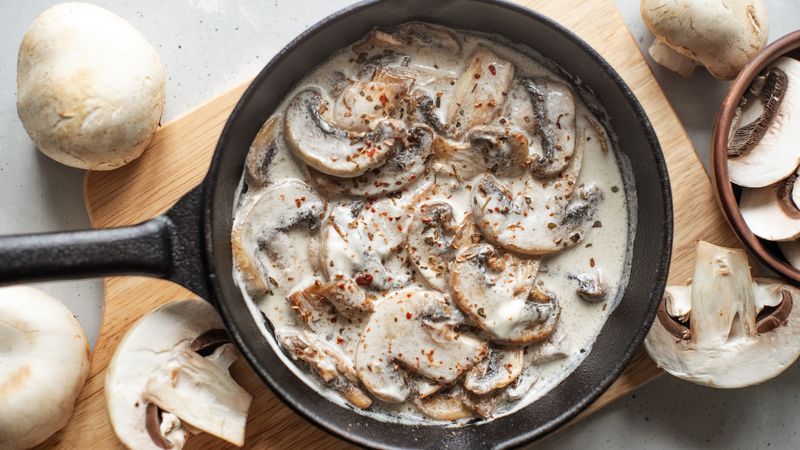 Cooked Mushrooms