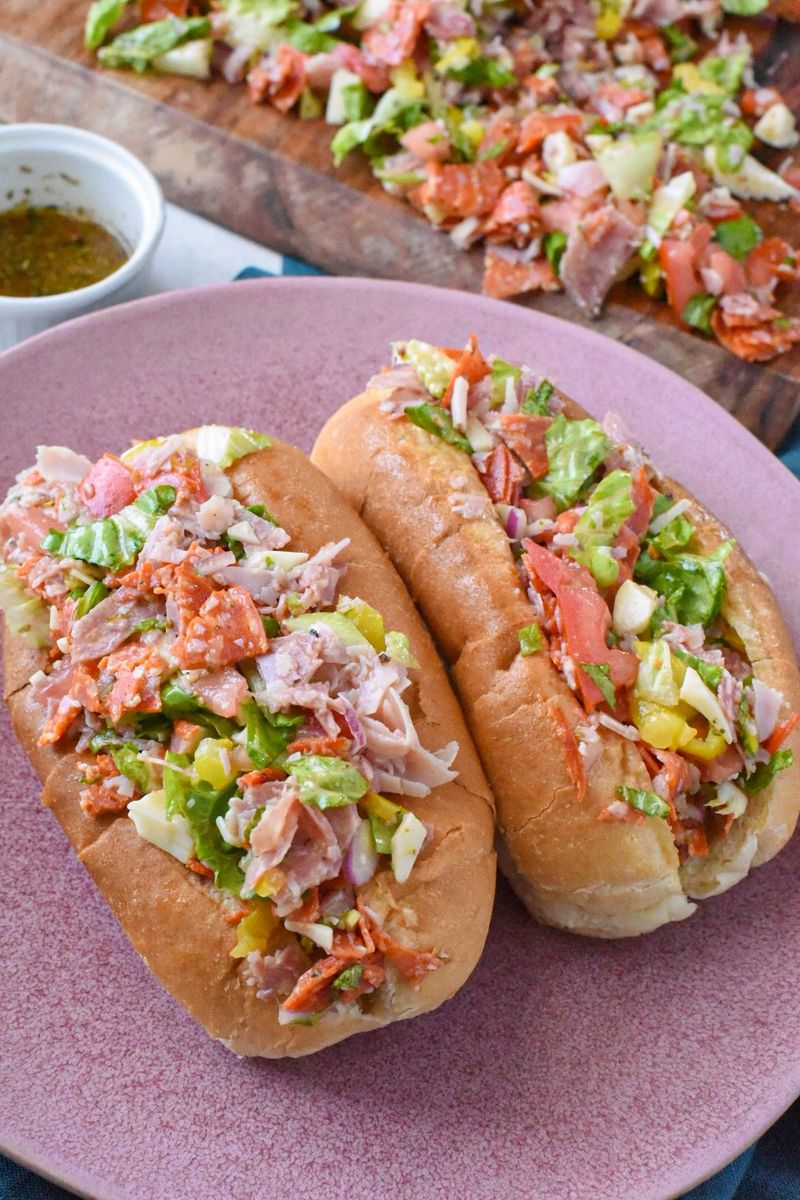 Viral Chopped Sandwich Bowl Mix