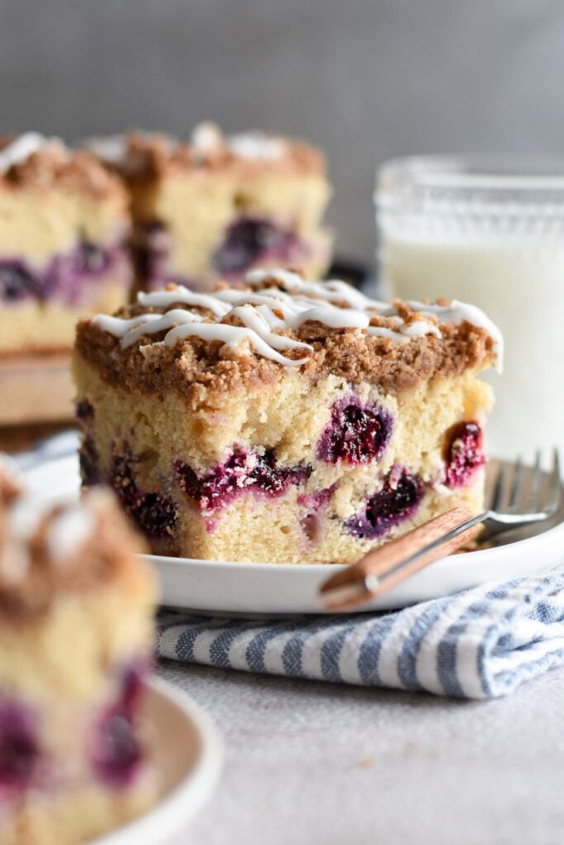 Blueberry Streusel Coffee Cake