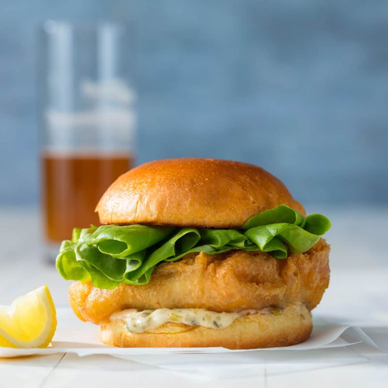 Fish Sandwiches With Tartar Sauce