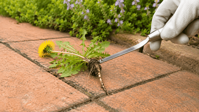 Pulling removes the weed, not the conditions for the next one