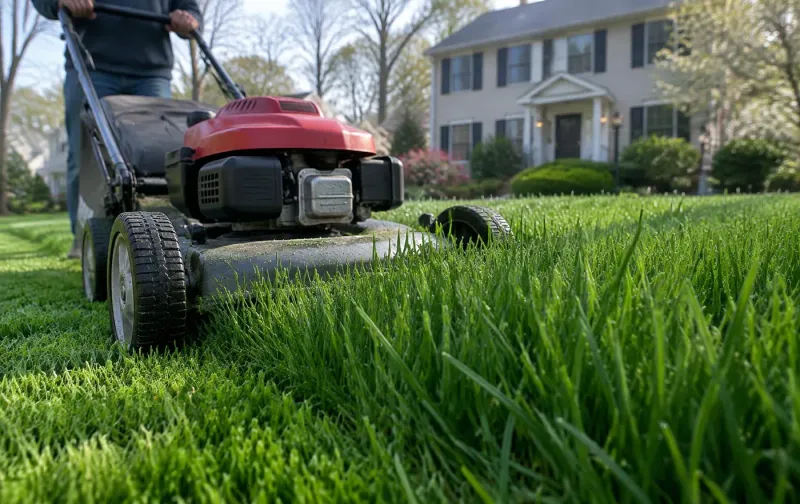 The risky mowing habit happens during the growing season