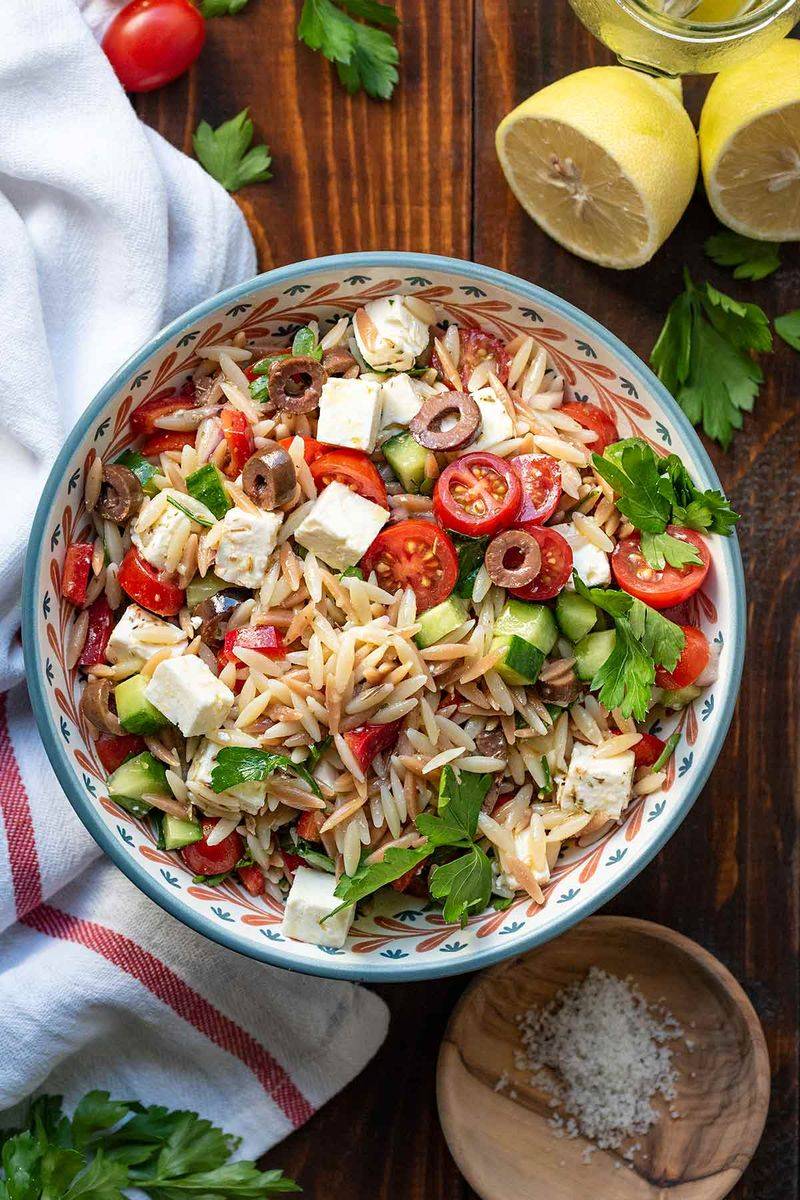 Mediterranean Orzo Salad