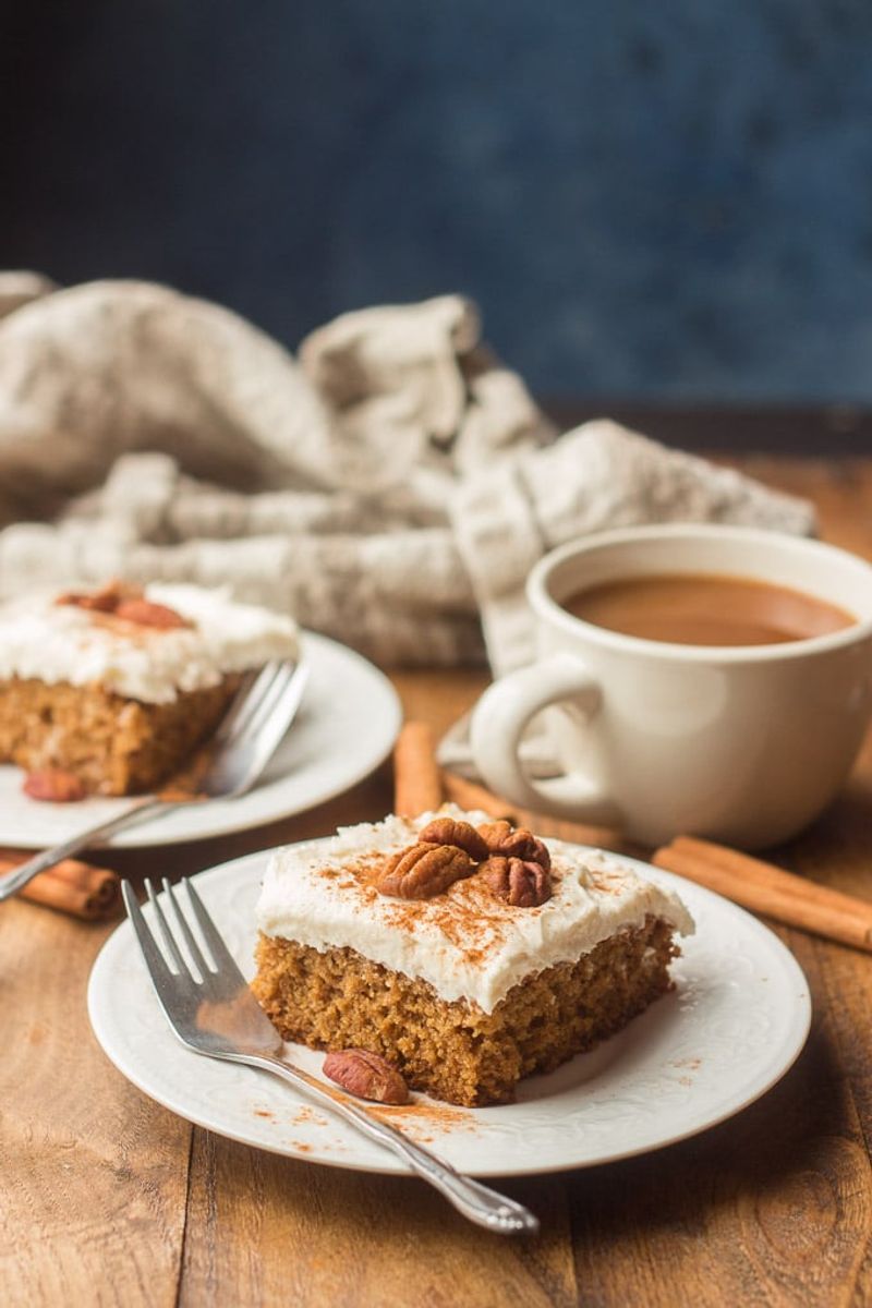Spice Cake With Brown Sugar Frosting