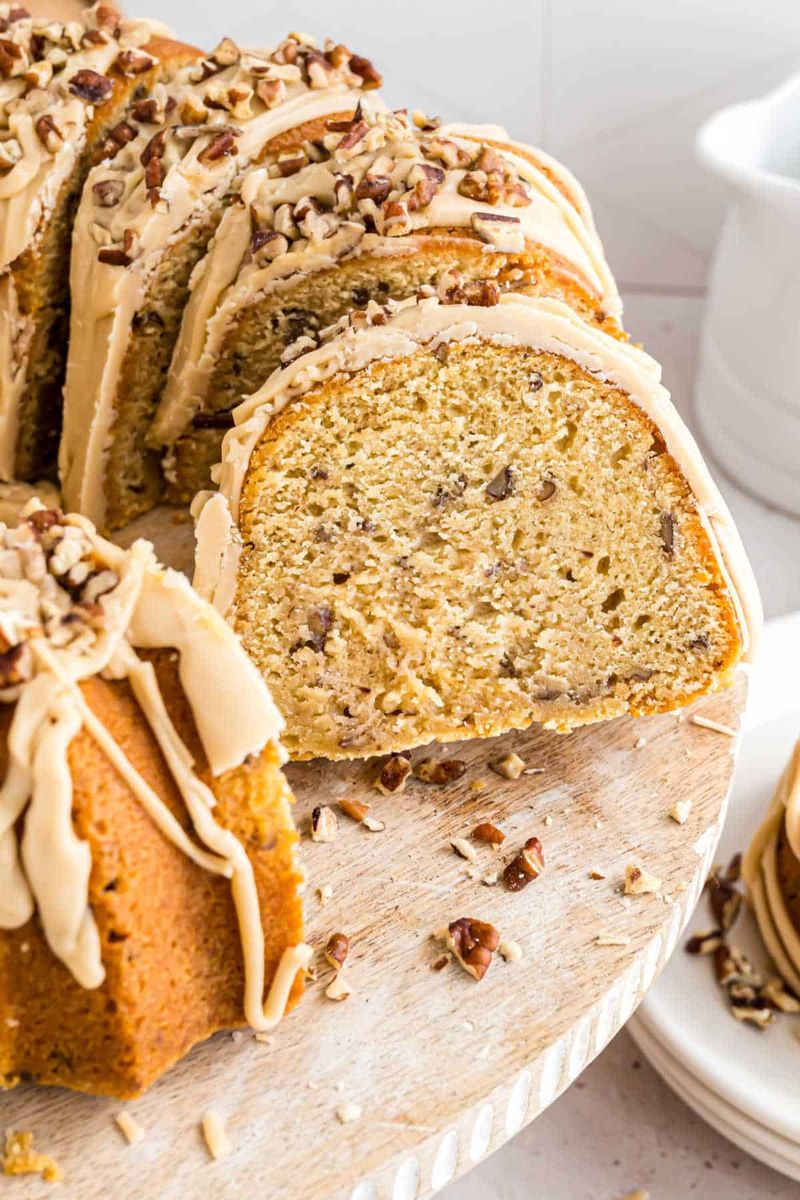 Brown Sugar Pecan Pound Cake