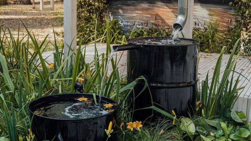 What the collected water belongs on—and what it does not