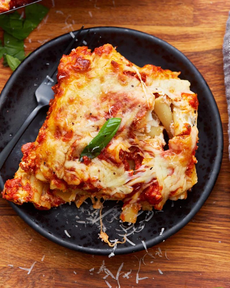 Baked Ziti-Style Casserole With Gluten-Free Pasta