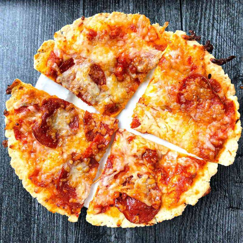 Corn Tortilla Pizza