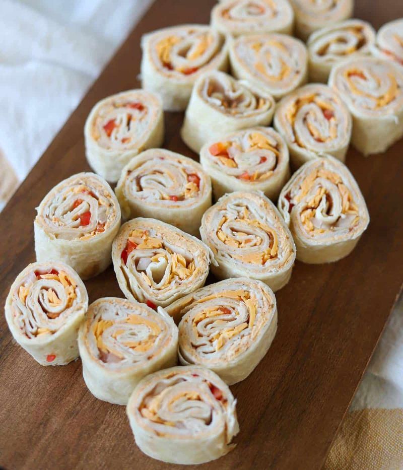 Turkey and Cheese Roll-Ups