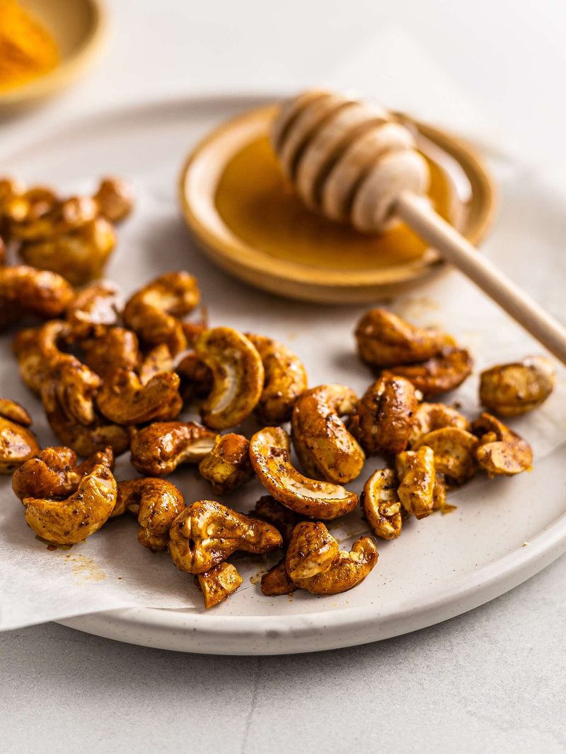 Turmeric Honey Roasted Nuts